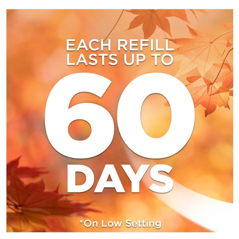 New Air Wick Scented Oil Refill, 5ct, Bonfire and Crisp Fall Air, Air Freshener - Picture 4 of 12